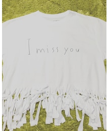 I miss you Tシャツ | Tシャツ/カットソー