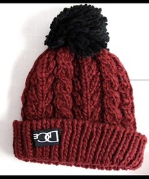 DICE | ポンポン付き ニット帽(ニットキャップ/ビーニー)