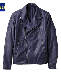 GU | ダブルライダースJKT(ライダースジャケット)