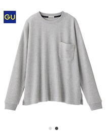 GU | ワッフルのトップス(ニット/セーター)