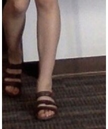 ROMIKA | brown platform sandals(サンダル)
