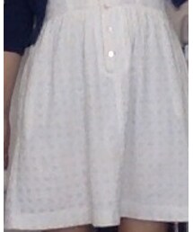 gabby skye: white eyelet shirtdress(ワンピース)