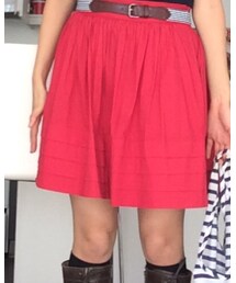 Banana Republic | red circle skirt(スカート)