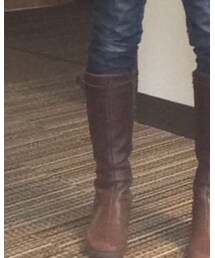 la canadienne | burgundy tall boots(ブーツ)