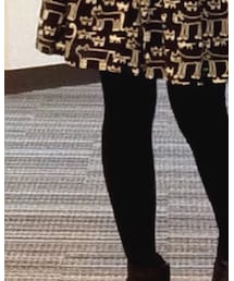 tabbisocks | rib-knit black sweater tights(タイツ/ストッキング)