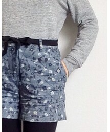 GAP | denim floral shorts(デニムパンツ)