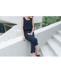 FLYMODEL | スクエアネックノースリーブブラウス(シャツ/ブラウス)