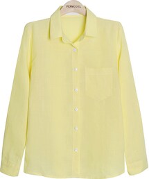 FLYMODEL | 無地イエローボタンダウンシャツ(シャツ/ブラウス)
