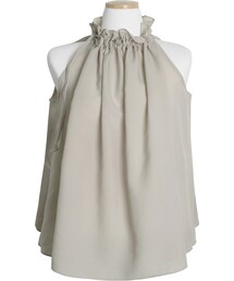 FLYMODEL | ホルターフリルネックフレアノースリーブブラウス(シャツ/ブラウス)