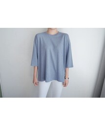 FLYMODEL | 無地７分袖Tシャツ(Tシャツ/カットソー)