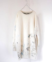 my beautiful landlet | OVIE限定ペンキスウェットワンピース(ワンピース)