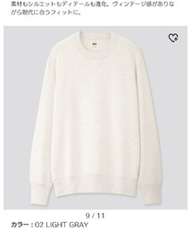 UNIQLO | スウェットシャツ(長袖)(スウェット)