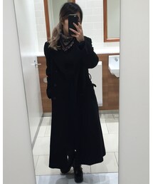 アウターロングコートでした💜。 | その他アウター