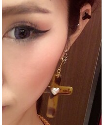 お気に入りべっこうピアス👂 | ピアス（両耳用）