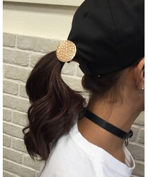 ヘアアレンジ詳細はインスタにて動画！ | デニムスカート