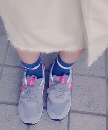 NEW BALANCE | 灰色 × ピンク ＮＢ(スニーカー)