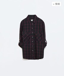 ZARA | チェックシャツ(シャツ/ブラウス)