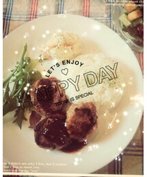 ハンバーグ♡プレート | その他