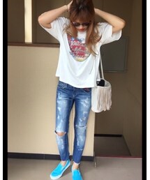 😜まえで…す💨 | デニムパンツ