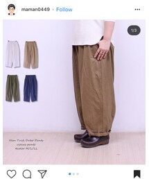 instagram | パンツ
