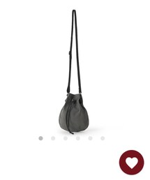 MUJI Labo | リップルナイロン　巾着サコッシュ(バッグ)