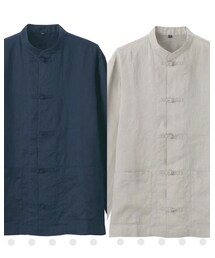 無印良品 | チャイナ釦シャツ(シャツ/ブラウス)