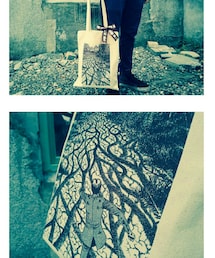 伊藤潤二 | 伊藤潤二  簡約帆布包(白砂村血譚款)(ショルダーバッグ)