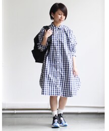 maillot | ギンガムチェックシャツワンピース(シャツ/ブラウス)