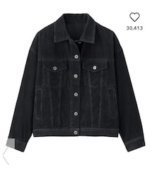 GU | オーバーサイズコーデュロイジャケット(その他アウター)