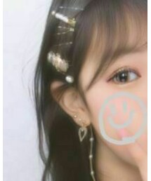 ヘアピンとピアス可愛いでしょ | ヘアピン＆ピアス可愛いでしょ(ピアス（両耳用）)