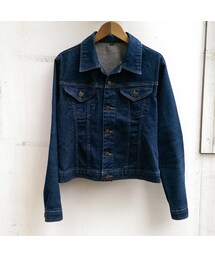 Mining | 深色雙口袋厚版牛仔外套(デニムジャケット)