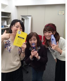 saita編集部にて撮影🙋💓 | その他