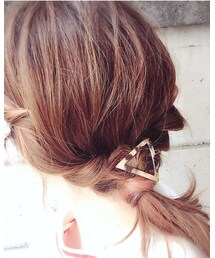 ヘアアレンジ🙌 | バレッタ/ヘアクリップ