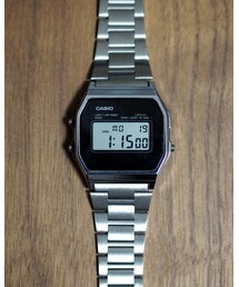 CASIO | A158WA-1JF(盤面再塗装)(アナログ腕時計)