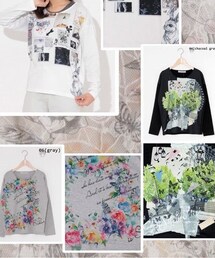 ScoLar | 3柄ロンT(Tシャツ/カットソー)