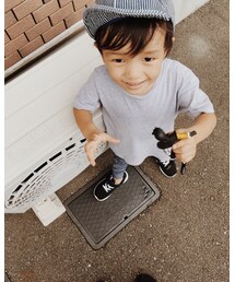 何枚撮っても半目だね😂 | その他