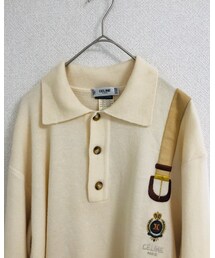 CELINE | 【MADE IN ITALY】【CELINE】刺繍入り春ニット(ニット/セーター)