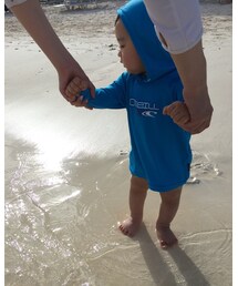 海デビュー | こわくて中々入れないよ〜(その他)