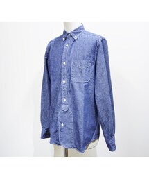JAPAN BLUE JEANS | JAPAN BLUE JEANS（ジャパンブルージーンズ）　　Pull BD Shirts デニムボタンダウンシャツ L-ID(シャツ/ブラウス)
