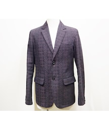 or Glory | OR GLORY（オアグローリー）　　Jaquard Jacket ジャガードジャケット(ノーカラージャケット)