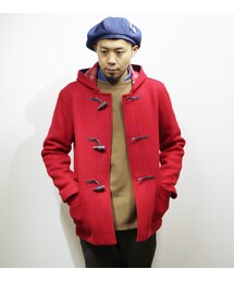 MONTGOMERY | MONTGOMERY（モンゴメリー）　　Short Duffle ショートダッフルコート RED(ダッフルコート)
