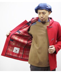 MONTGOMERY | MONTGOMERY（モンゴメリー）　　Short Duffle ショートダッフルコート RED(ダッフルコート)