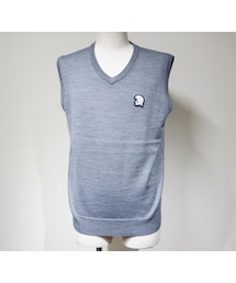 NEVER TRUST | NEVERTRUST（ネバートラスト）　　TROJAN V NECK VEST Vネックベスト GRY(ベスト)