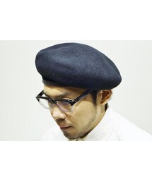 EDO HAT（エドハット）　　アーミーバスクベレー BLK(ハンチング/ベレー帽)