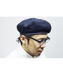 EDO HAT（エドハット）　　アーミーバスクベレー BLK(ハンチング/ベレー帽)