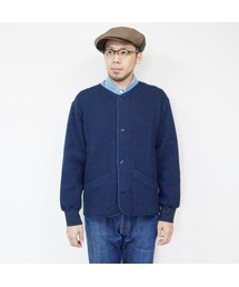 Audience | AUDIENCE（オーディエンス）　　ストレッチストライプキルトCZ ARMY JKT NVY(その他トップス)