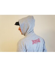 NEVER TRUST | NEVERTRUST（ネバートラスト）　　BUSTER スウェットプルオーバーパーカ GRY(パーカー)