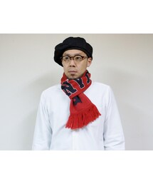 NEVER TRUST | NEVERTRUST（ネバートラスト）　　TROJAN SKINS スタジアムマフラー RED(マフラー)