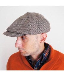 NEVER TRUST | NEVERTRUST（ネバートラスト）　　ガンクラブチェック６方キャスケット 38BRN(キャスケット)