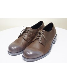 PADRONE | PADRONE high standard line（パドローネ　ハイスタンダードライン）　　Derby Plain Toe Shoes ハイスタンダードライン プレーントゥ BRN(ドレスシューズ)